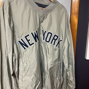 Majestic Navy Blue Athletic Jacket